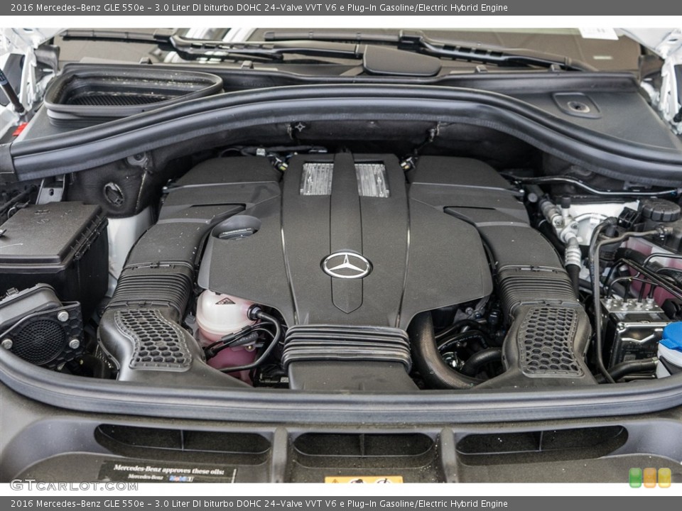 3.0 Liter DI biturbo DOHC 24-Valve VVT V6 e Plug-In Gasoline/Electric Hybrid Engine for the 2016 Mercedes-Benz GLE #114025941