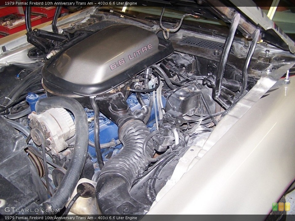 403ci 6.6 Liter 1979 Pontiac Firebird Engine