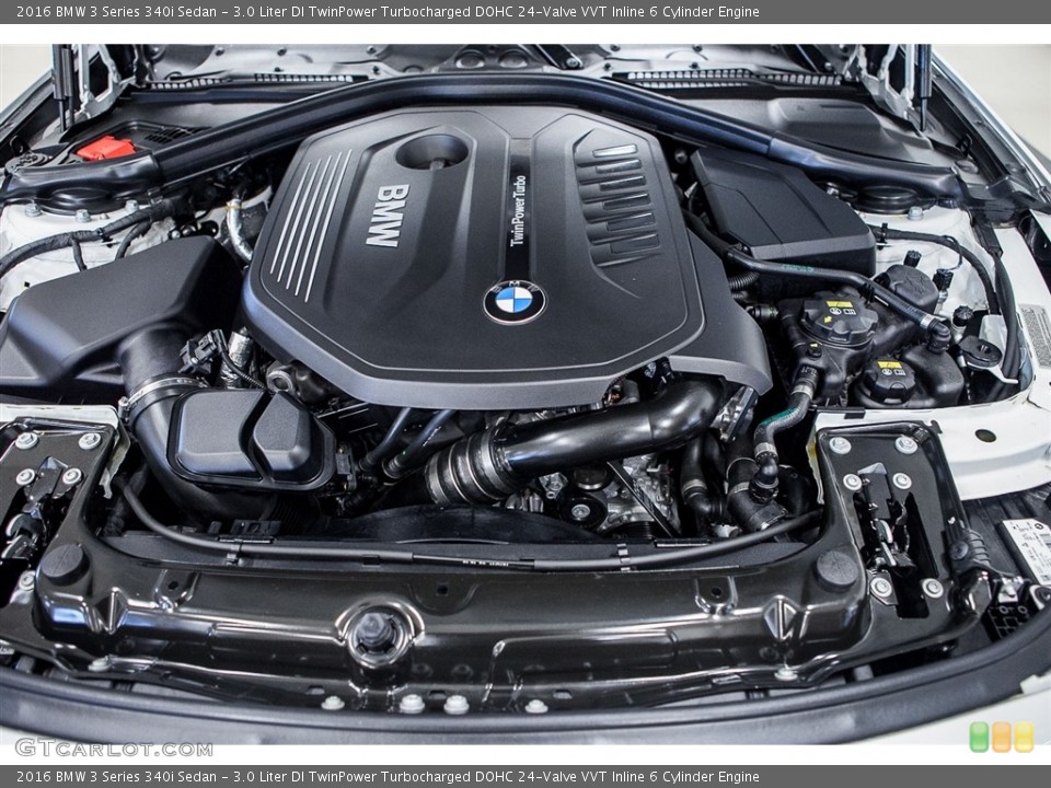 3.0 Liter DI TwinPower Turbocharged DOHC 24-Valve VVT Inline 6 Cylinder Engine for the 2016 BMW 3 Series #114101192