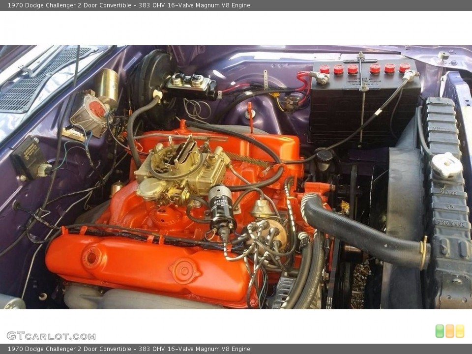 383 OHV 16-Valve Magnum V8 Engine for the 1970 Dodge Challenger #114153676