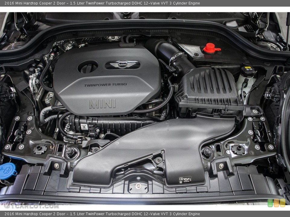 1.5 Liter TwinPower Turbocharged DOHC 12-Valve VVT 3 Cylinder 2016 Mini Hardtop Engine