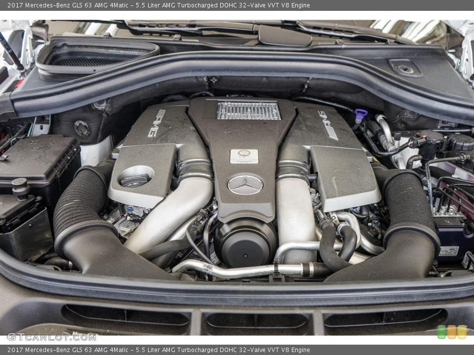 5.5 Liter AMG Turbocharged DOHC 32-Valve VVT V8 Engine for the 2017 Mercedes-Benz GLS #114267623