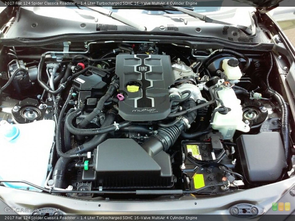 1.4 Liter Turbocharged SOHC 16-Valve MultiAir 4 Cylinder Engine for the 2017 Fiat 124 Spider #114366691