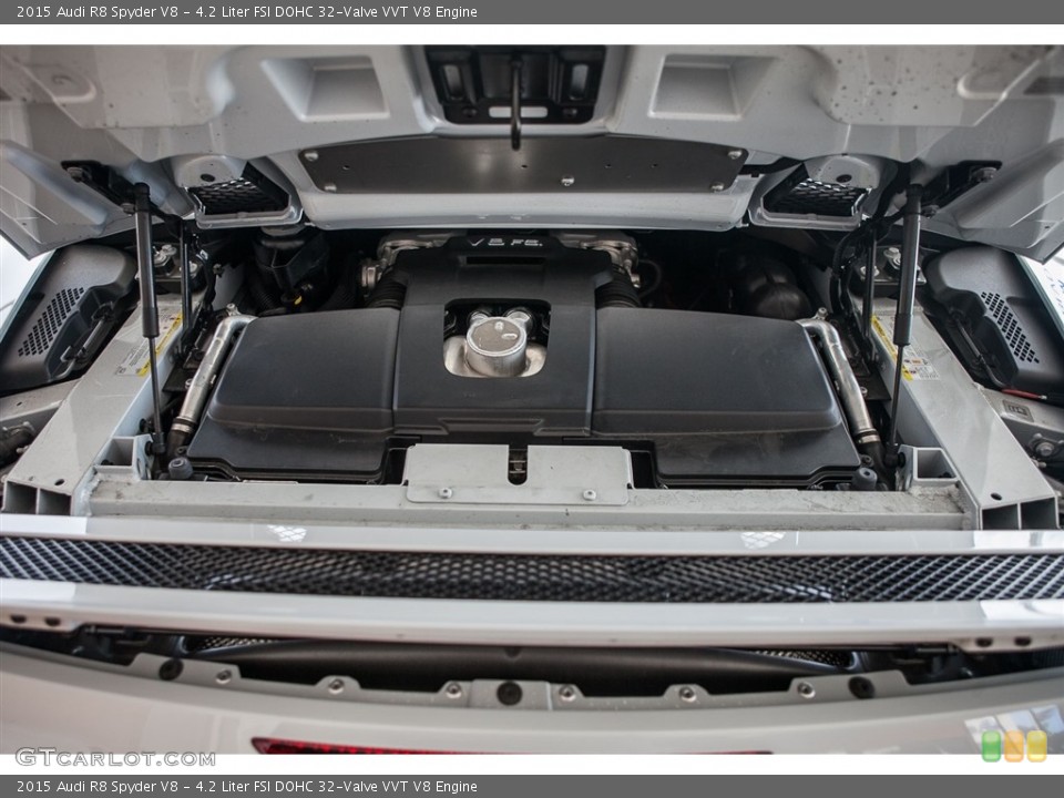4.2 Liter FSI DOHC 32-Valve VVT V8 2015 Audi R8 Engine