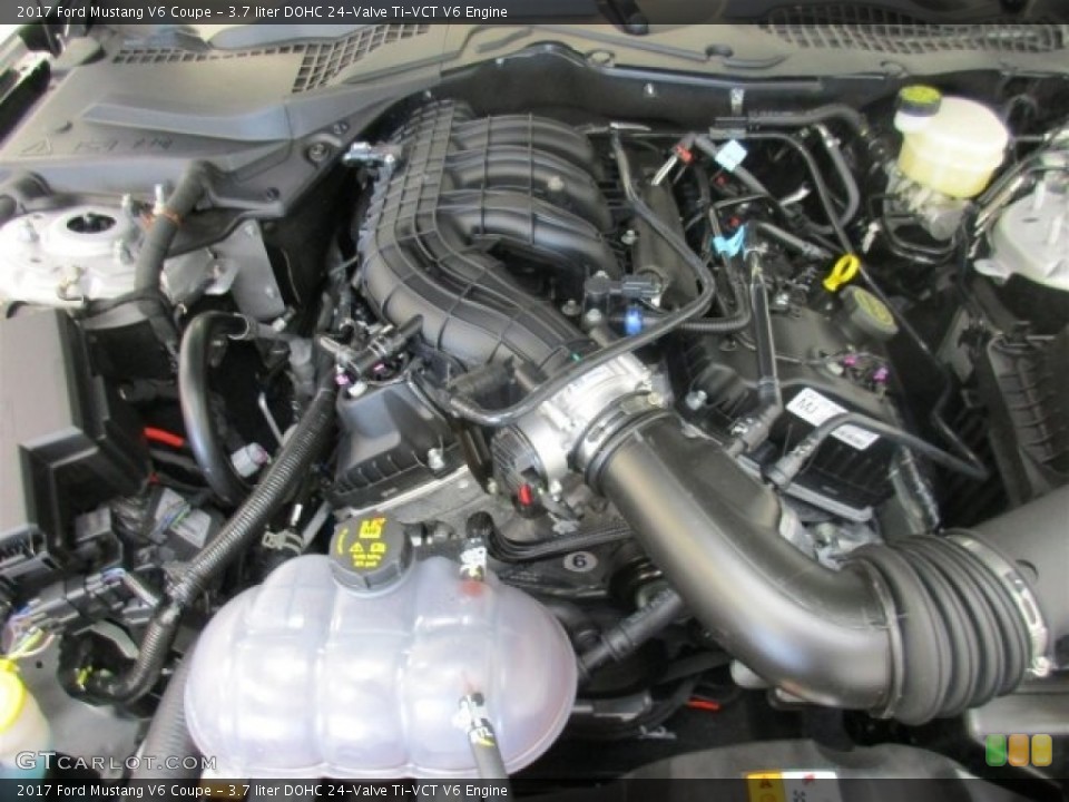 3.7 liter DOHC 24-Valve Ti-VCT V6 Engine for the 2017 Ford Mustang #114538260