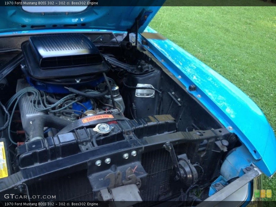 302 ci. Boss302 Engine for the 1970 Ford Mustang #114656635