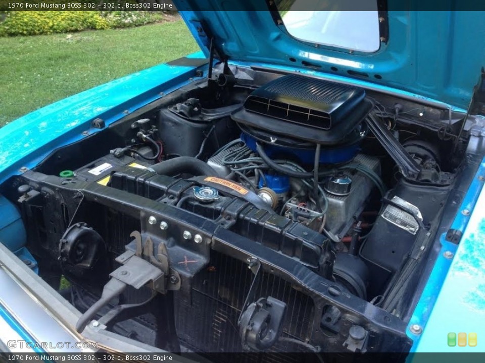 302 ci. Boss302 Engine for the 1970 Ford Mustang #114656659