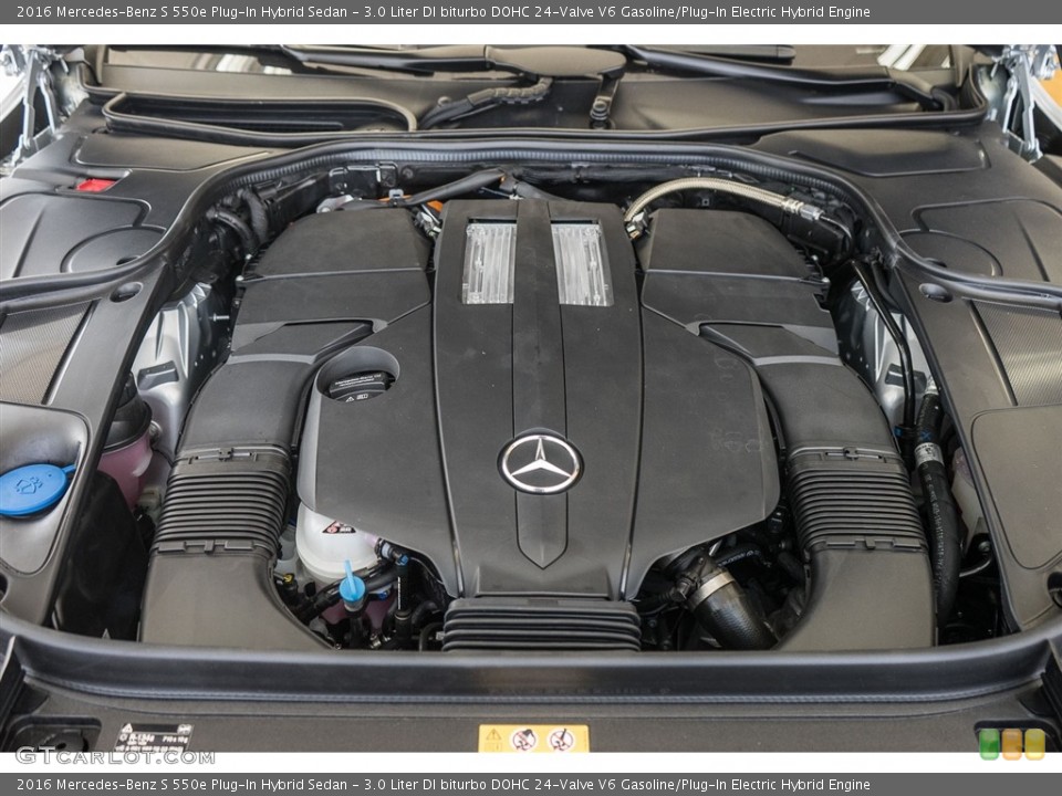 3.0 Liter DI biturbo DOHC 24-Valve V6 Gasoline/Plug-In Electric Hybrid Engine for the 2016 Mercedes-Benz S #114703657