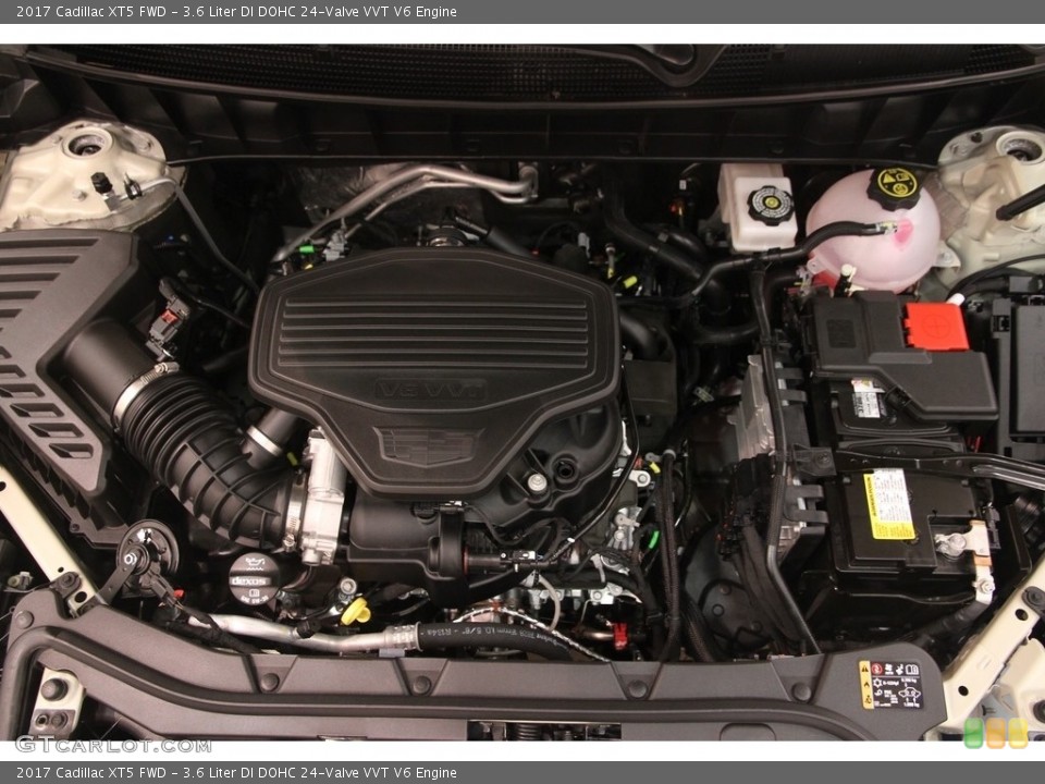 3.6 Liter DI DOHC 24-Valve VVT V6 2017 Cadillac XT5 Engine