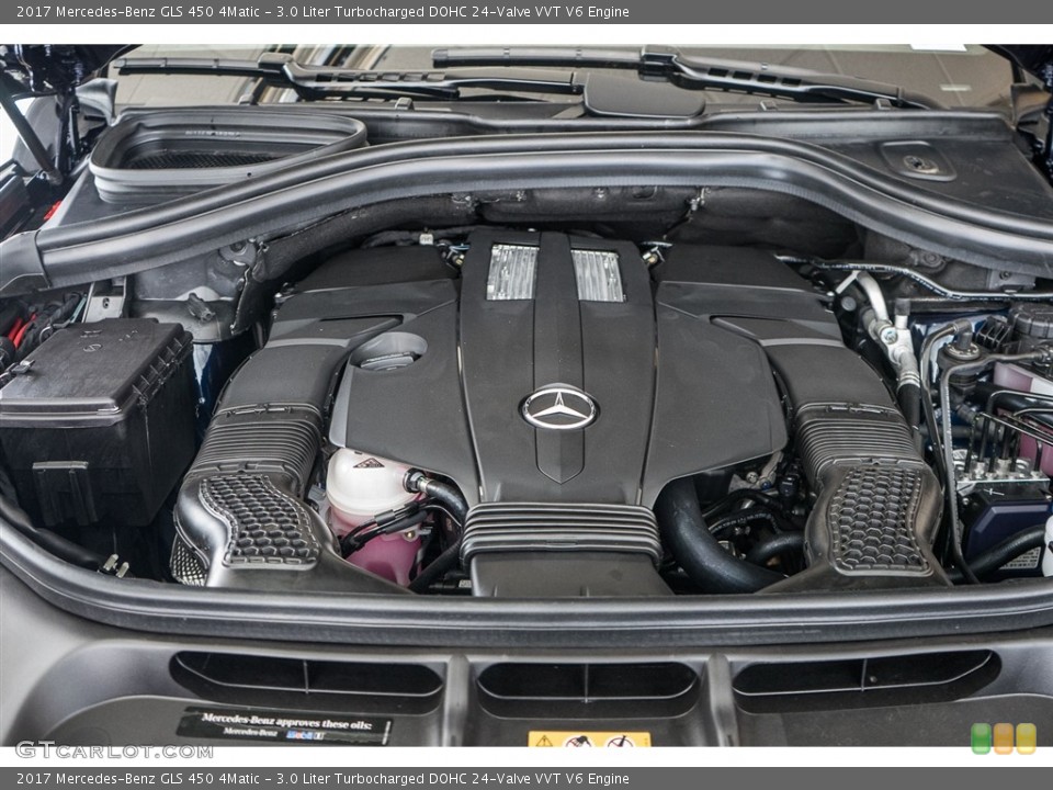 3.0 Liter Turbocharged DOHC 24-Valve VVT V6 Engine for the 2017 Mercedes-Benz GLS #114892295