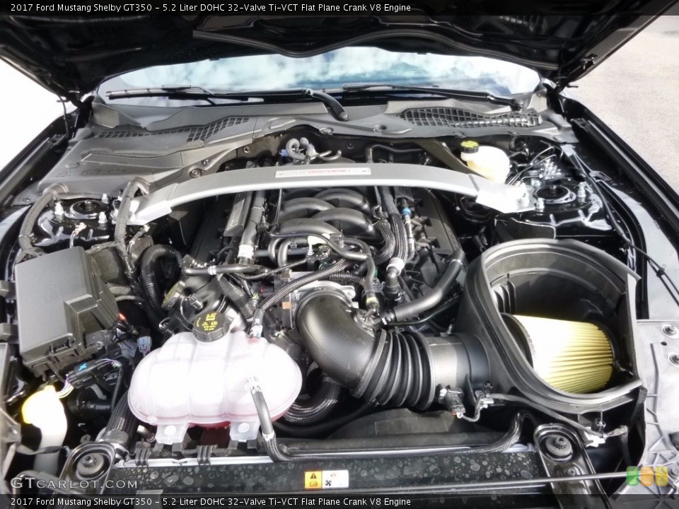 5.2 Liter DOHC 32-Valve Ti-VCT Flat Plane Crank V8 Engine for the 2017 Ford Mustang #114966061