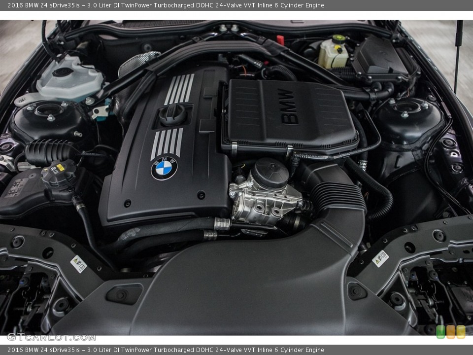 3.0 Liter DI TwinPower Turbocharged DOHC 24-Valve VVT Inline 6 Cylinder Engine for the 2016 BMW Z4 #114977884