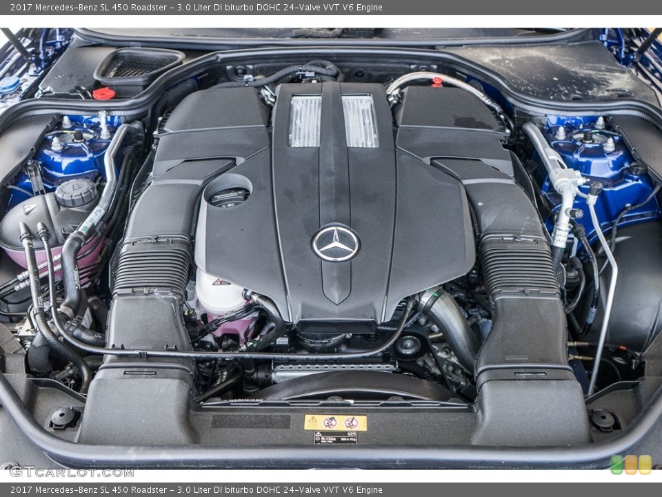 3.0 Liter DI biturbo DOHC 24-Valve VVT V6 Engine for the 2017 Mercedes-Benz SL #114982983