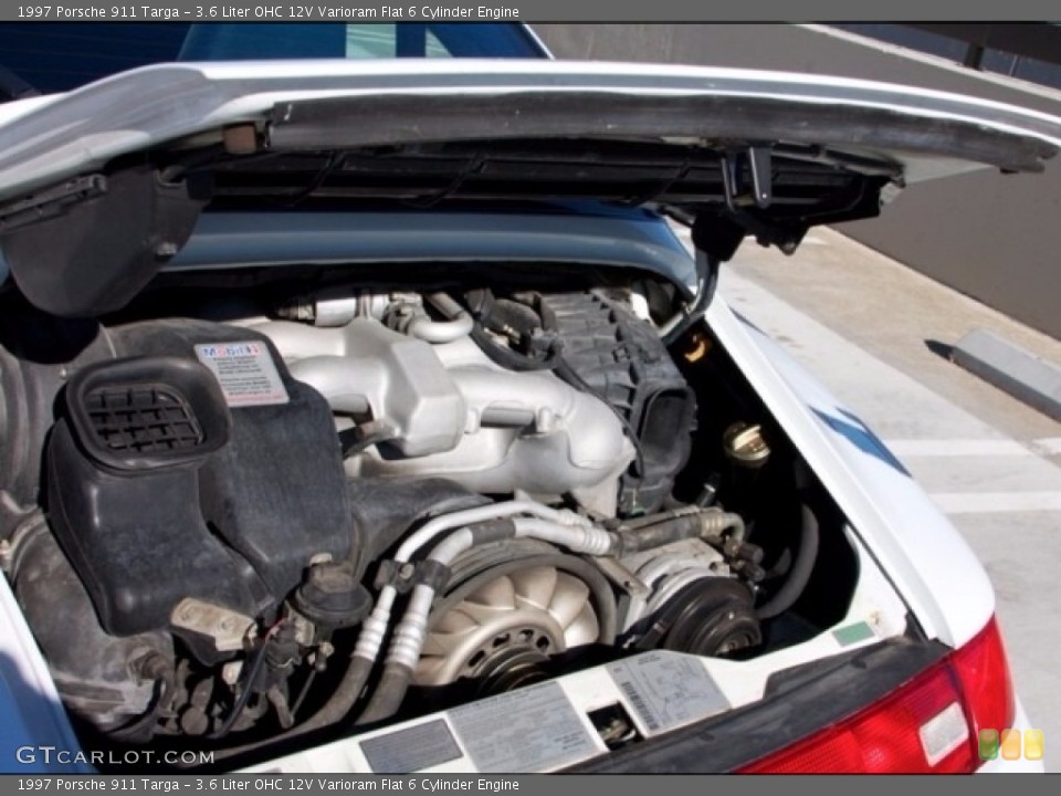 3.6 Liter OHC 12V Varioram Flat 6 Cylinder Engine for the 1997 Porsche 911 #114988233