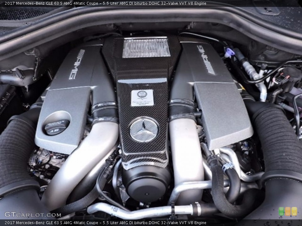 5.5 Liter AMG DI biturbo DOHC 32-Valve VVT V8 Engine for the 2017 Mercedes-Benz GLE #114997360