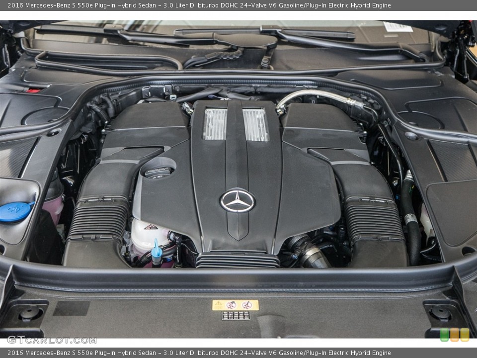 3.0 Liter DI biturbo DOHC 24-Valve V6 Gasoline/Plug-In Electric Hybrid Engine for the 2016 Mercedes-Benz S #115028529