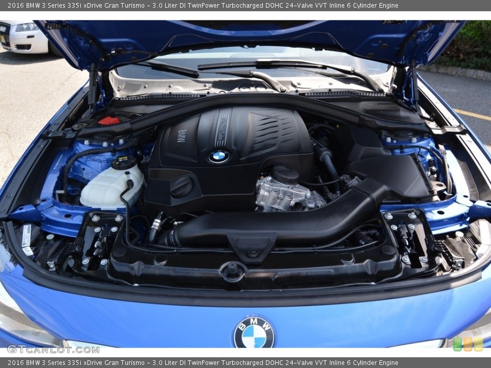 3.0 Liter DI TwinPower Turbocharged DOHC 24-Valve VVT Inline 6 Cylinder 2016 BMW 3 Series Engine