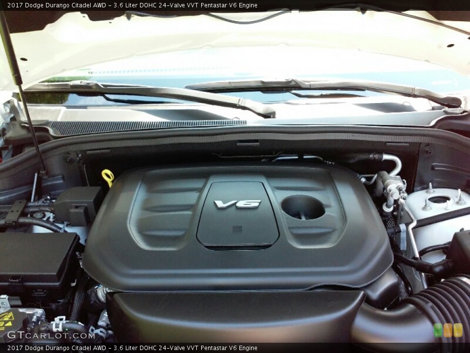 3.6 Liter DOHC 24-Valve VVT Pentastar V6 Engine for the 2017 Dodge Durango #115117877