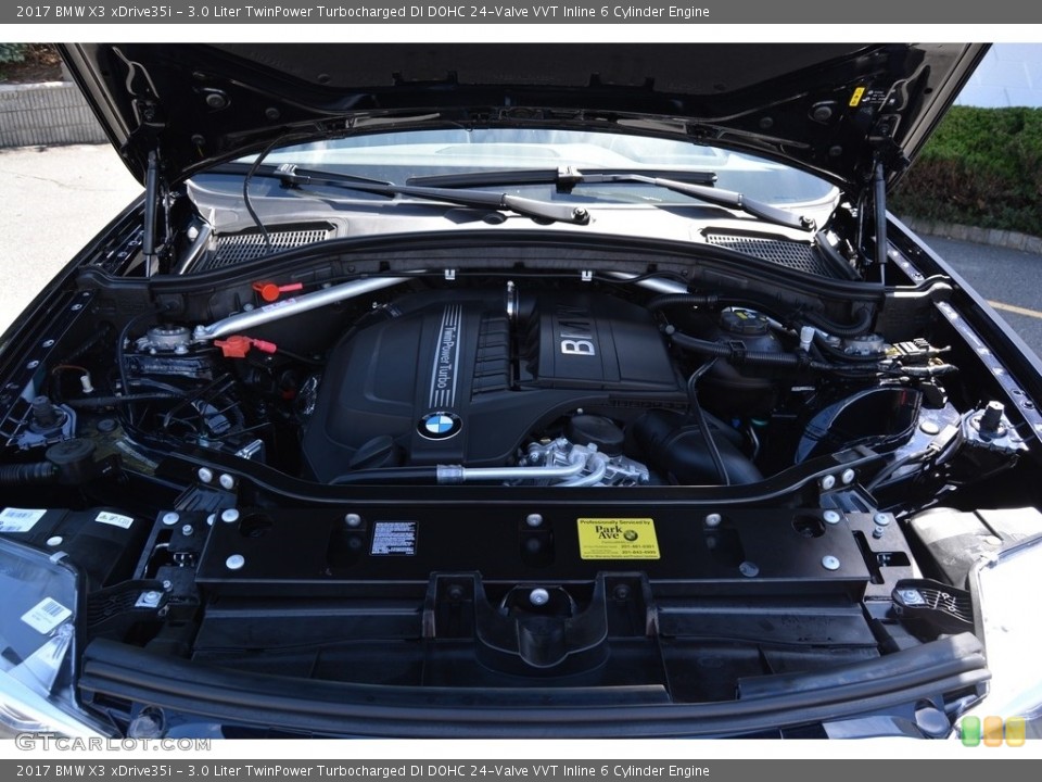 3.0 Liter TwinPower Turbocharged DI DOHC 24-Valve VVT Inline 6 Cylinder Engine for the 2017 BMW X3 #115153349