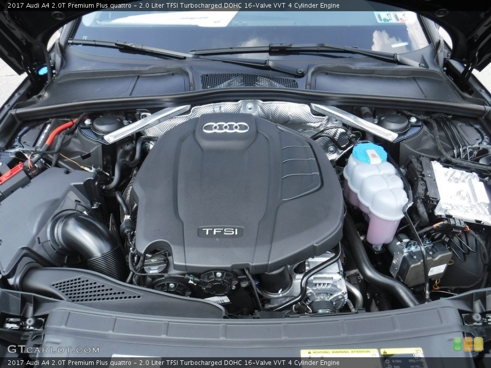 2.0 Liter TFSI Turbocharged DOHC 16-Valve VVT 4 Cylinder Engine for the 2017 Audi A4 #115183737