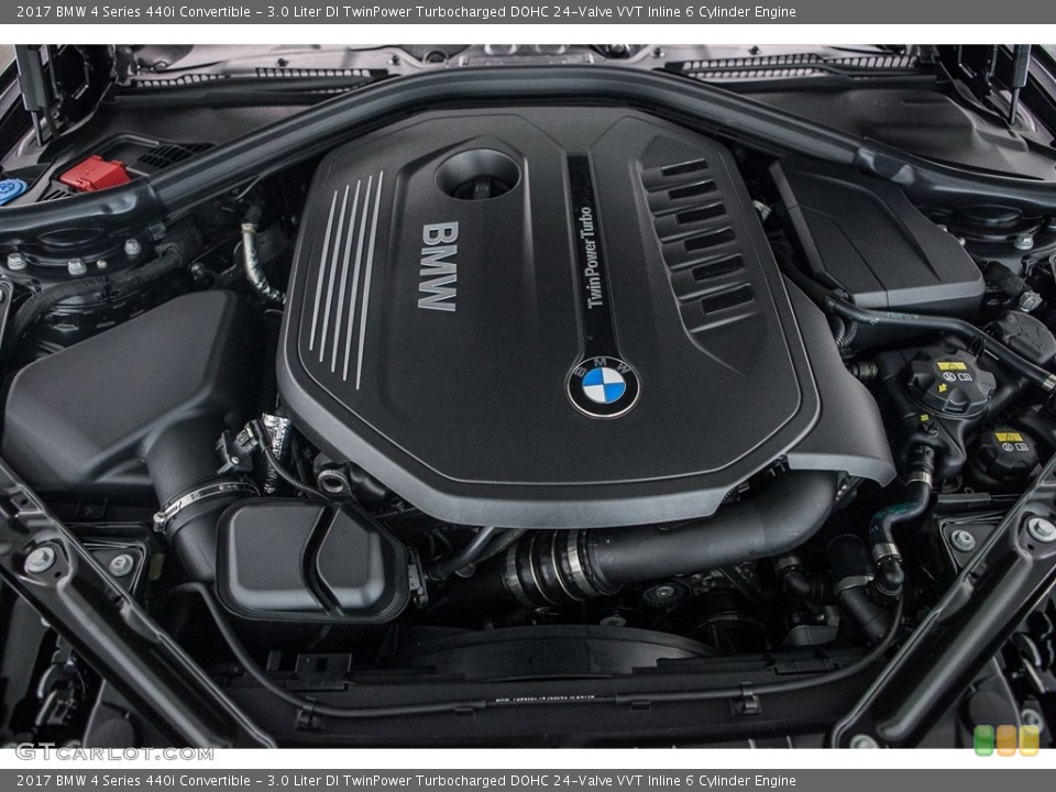 3.0 Liter DI TwinPower Turbocharged DOHC 24-Valve VVT Inline 6 Cylinder Engine for the 2017 BMW 4 Series #115203989