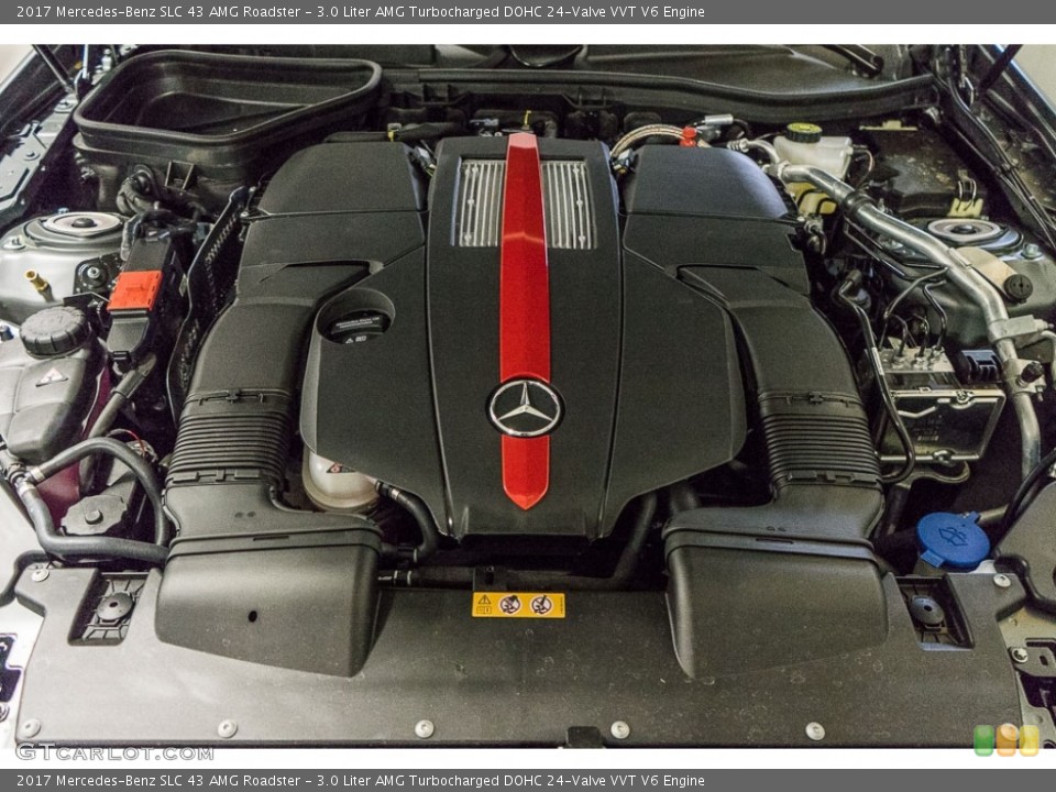 3.0 Liter AMG Turbocharged DOHC 24-Valve VVT V6 Engine for the 2017 Mercedes-Benz SLC #115251448
