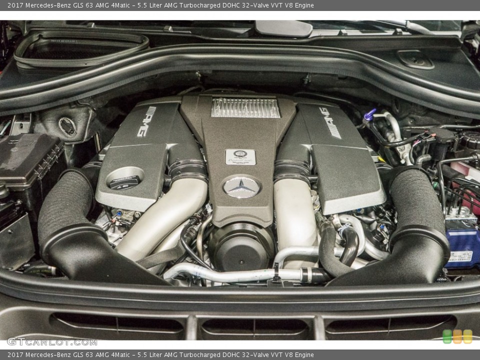 5.5 Liter AMG Turbocharged DOHC 32-Valve VVT V8 Engine for the 2017 Mercedes-Benz GLS #115253674