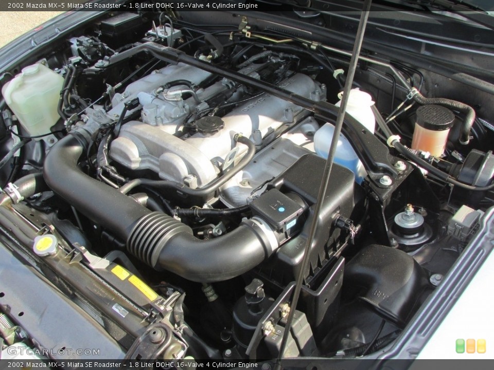 1.8 Liter DOHC 16-Valve 4 Cylinder Engine for the 2002 Mazda MX-5 Miata #115311077