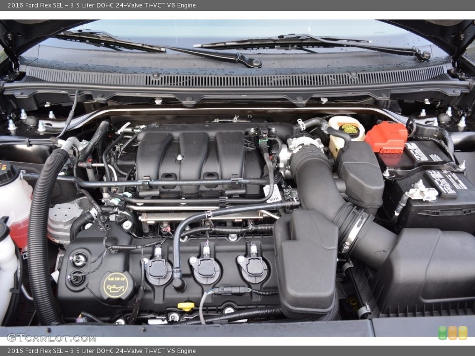 3.5 Liter DOHC 24-Valve Ti-VCT V6 Engine for the 2016 Ford Flex #115363675