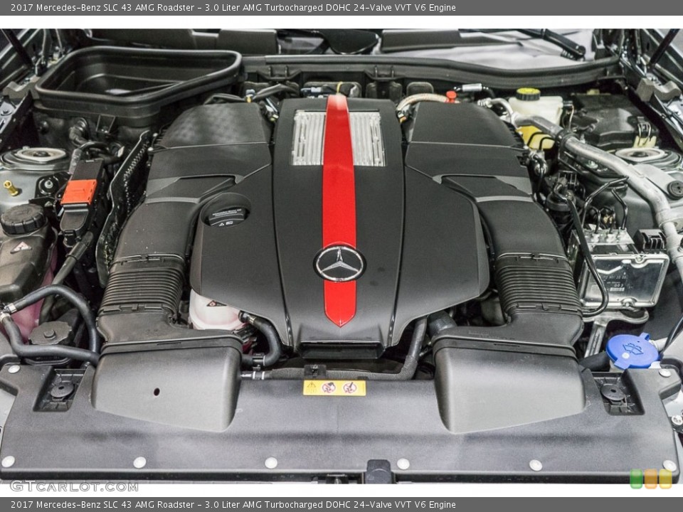 3.0 Liter AMG Turbocharged DOHC 24-Valve VVT V6 Engine for the 2017 Mercedes-Benz SLC #115379040