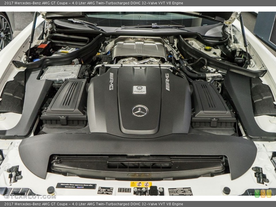 4.0 Liter AMG Twin-Turbocharged DOHC 32-Valve VVT V8 Engine for the 2017 Mercedes-Benz AMG GT #115381239