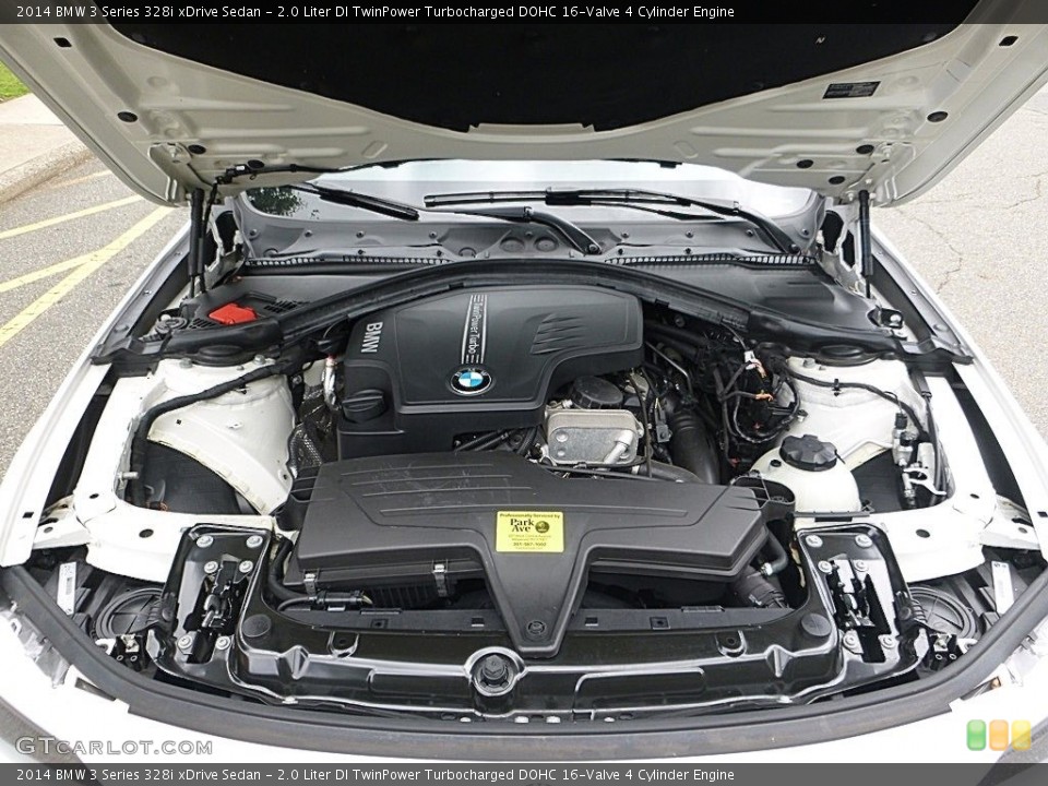 2.0 Liter DI TwinPower Turbocharged DOHC 16-Valve 4 Cylinder Engine for the 2014 BMW 3 Series #115517882