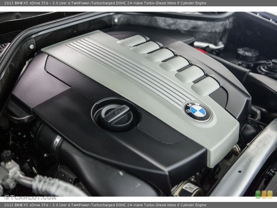 3.0 Liter d TwinPower-Turbocharged DOHC 24-Valve Turbo-Diesel Inline 6 Cylinder Engine for the 2013 BMW X5 #115544072