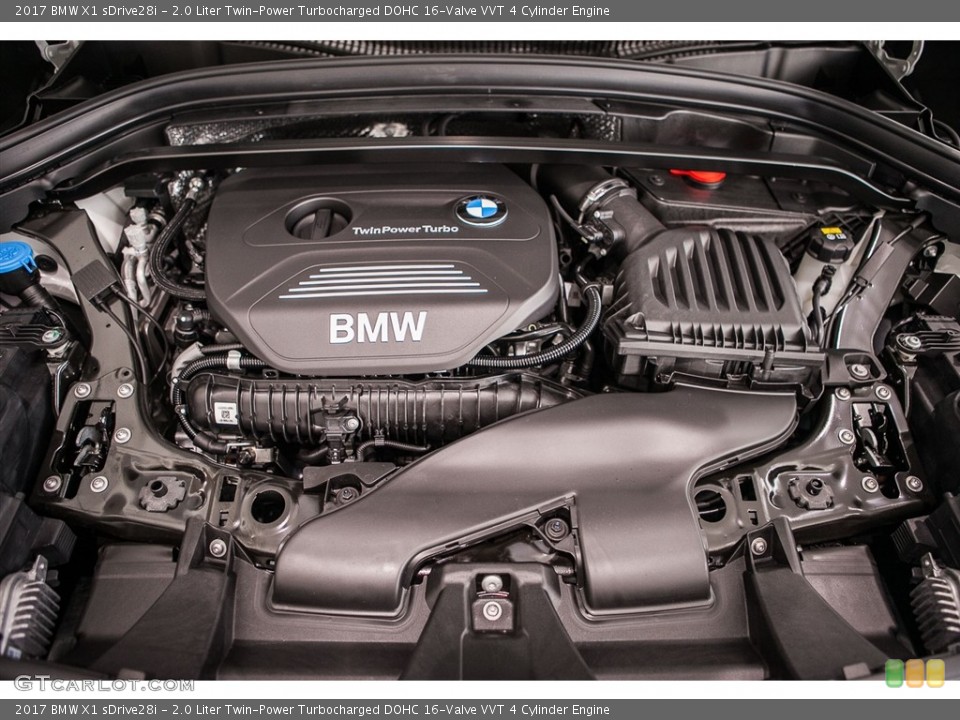 2.0 Liter Twin-Power Turbocharged DOHC 16-Valve VVT 4 Cylinder Engine for the 2017 BMW X1 #115544450