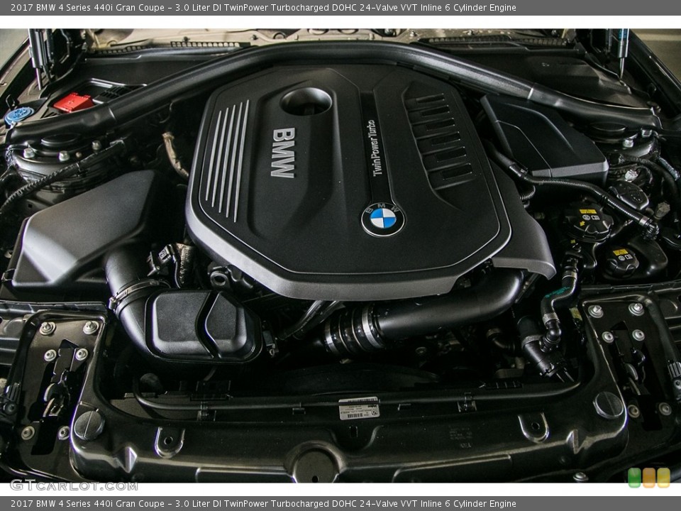 3.0 Liter DI TwinPower Turbocharged DOHC 24-Valve VVT Inline 6 Cylinder Engine for the 2017 BMW 4 Series #115545404