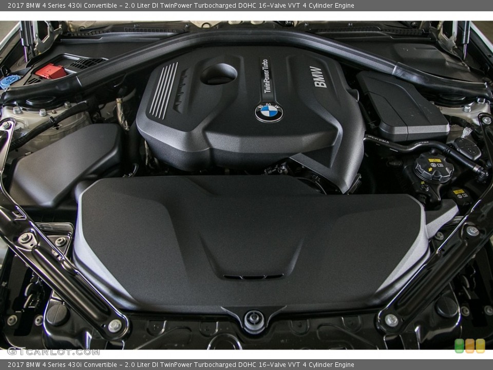 2.0 Liter DI TwinPower Turbocharged DOHC 16-Valve VVT 4 Cylinder Engine for the 2017 BMW 4 Series #115545722