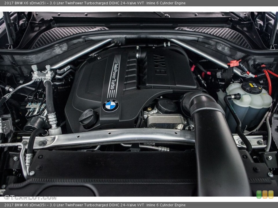 3.0 Liter TwinPower Turbocharged DOHC 24-Valve VVT  Inline 6 Cylinder Engine for the 2017 BMW X6 #115547924