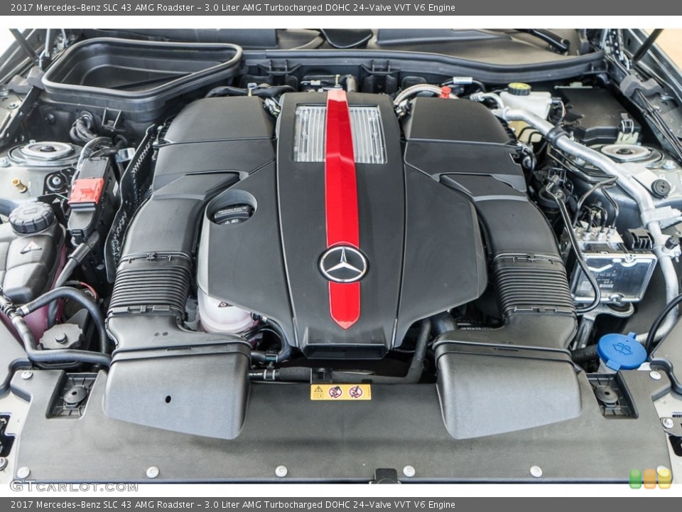 3.0 Liter AMG Turbocharged DOHC 24-Valve VVT V6 Engine for the 2017 Mercedes-Benz SLC #115551680