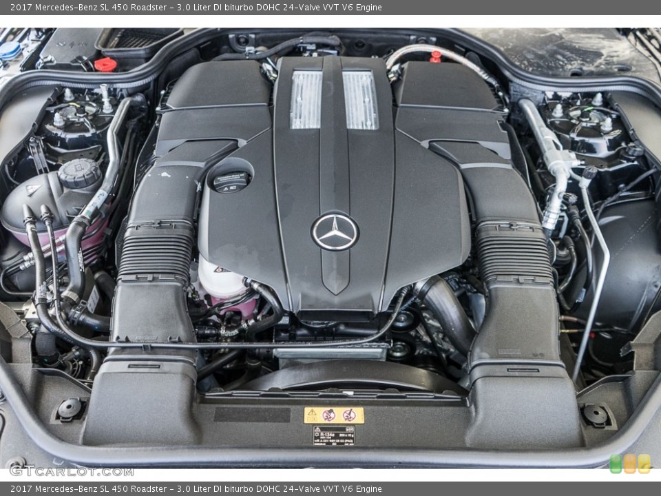 3.0 Liter DI biturbo DOHC 24-Valve VVT V6 Engine for the 2017 Mercedes-Benz SL #115552640