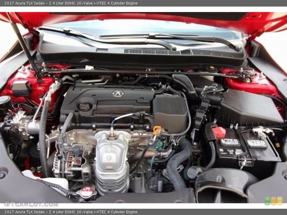 2.4 Liter DOHC 16-Valve i-VTEC 4 Cylinder 2017 Acura TLX Engine