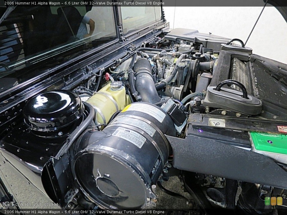 6.6 Liter OHV 32-Valve Duramax Turbo Diesel V8 Engine for the 2006 Hummer H1 #115602493