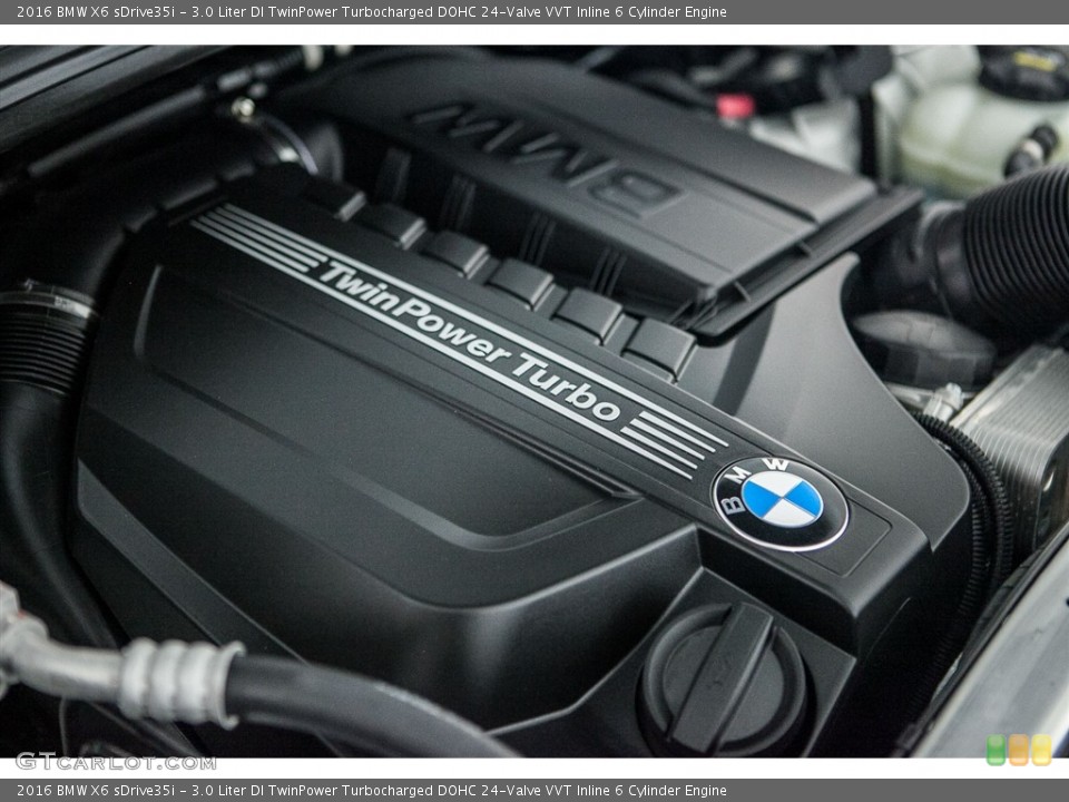 3.0 Liter DI TwinPower Turbocharged DOHC 24-Valve VVT Inline 6 Cylinder Engine for the 2016 BMW X6 #115627449