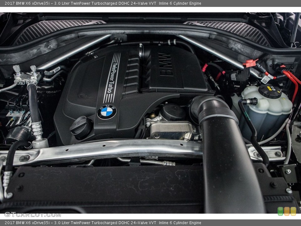 3.0 Liter TwinPower Turbocharged DOHC 24-Valve VVT  Inline 6 Cylinder Engine for the 2017 BMW X6 #115633317