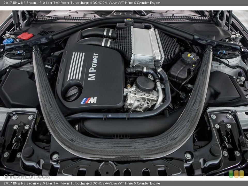 3.0 Liter TwinPower Turbocharged DOHC 24-Valve VVT Inline 6 Cylinder Engine for the 2017 BMW M3 #115633890