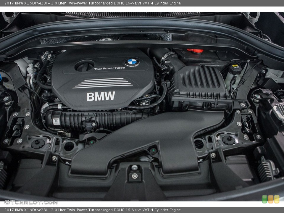 2.0 Liter Twin-Power Turbocharged DOHC 16-Valve VVT 4 Cylinder Engine for the 2017 BMW X1 #115634208