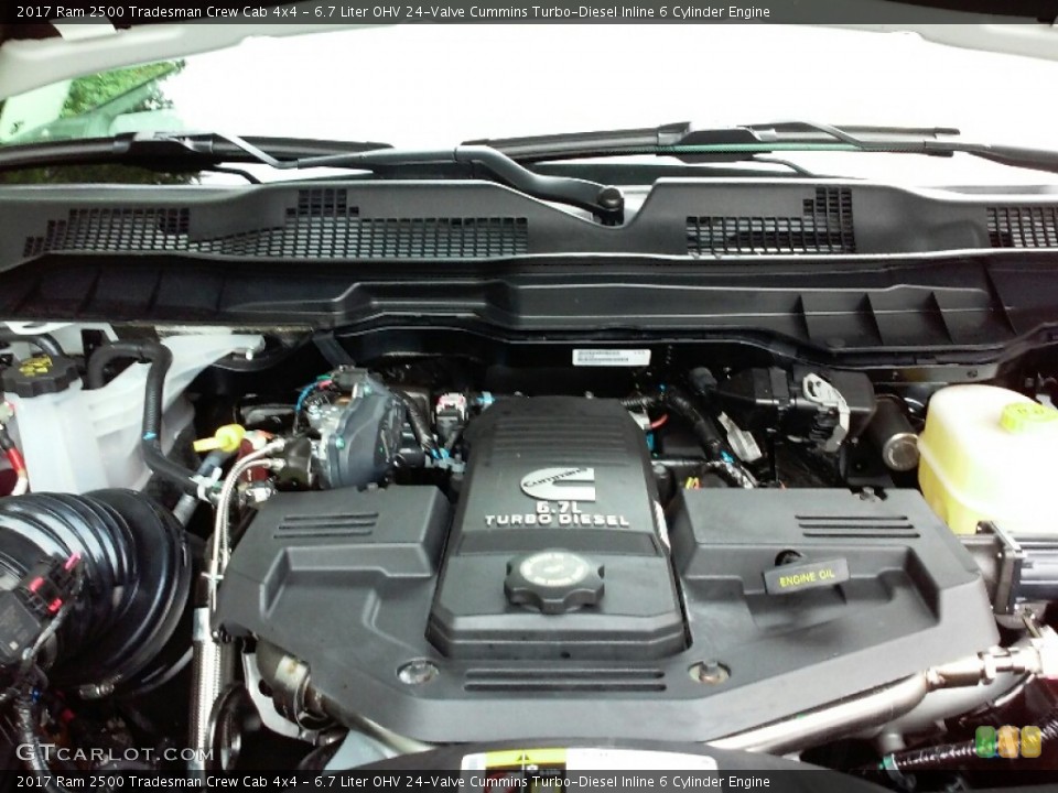 6.7 Liter OHV 24-Valve Cummins Turbo-Diesel Inline 6 Cylinder Engine for the 2017 Ram 2500 #115649222