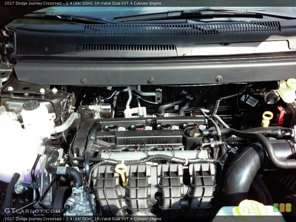 2.4 Liter DOHC 16-Valve Dual VVT 4 Cylinder Engine for the 2017 Dodge Journey #115650383