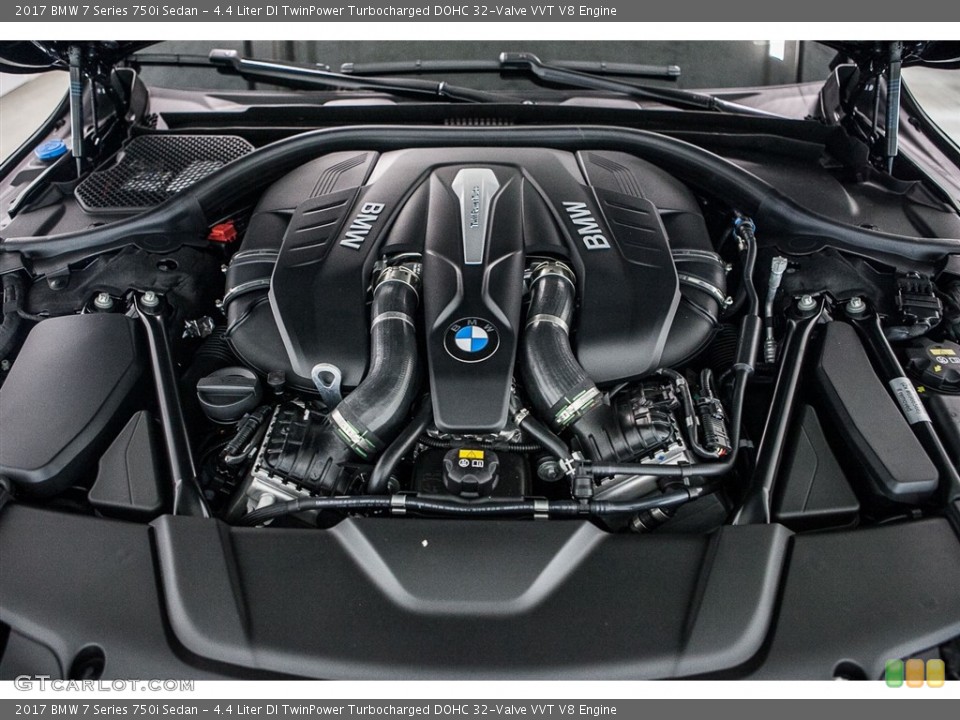 4.4 Liter DI TwinPower Turbocharged DOHC 32-Valve VVT V8 Engine for the 2017 BMW 7 Series #115736116