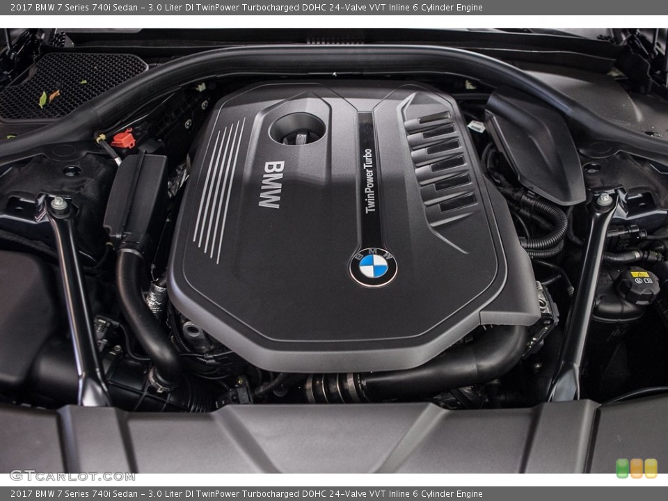 3.0 Liter DI TwinPower Turbocharged DOHC 24-Valve VVT Inline 6 Cylinder Engine for the 2017 BMW 7 Series #115867009