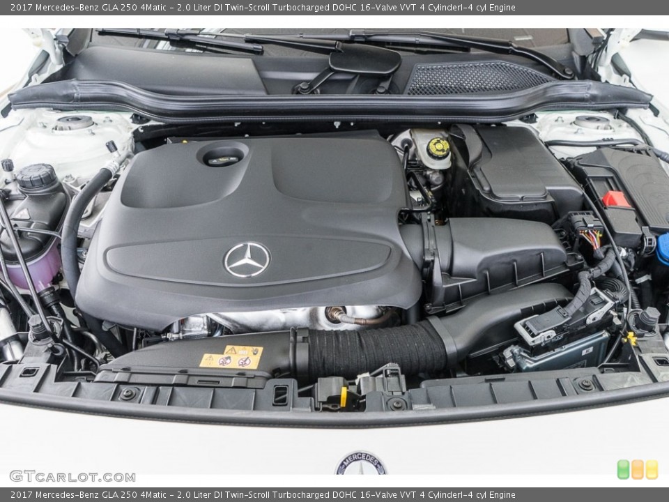 2.0 Liter DI Twin-Scroll Turbocharged DOHC 16-Valve VVT 4 CylinderI-4 cyl Engine for the 2017 Mercedes-Benz GLA #115876323